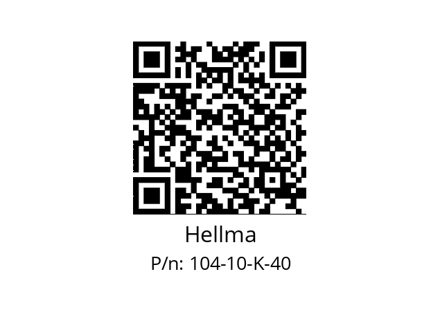   Hellma 104-10-K-40