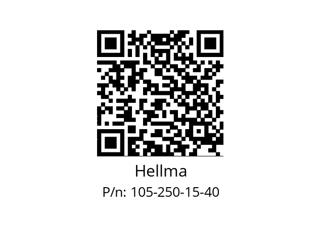   Hellma 105-250-15-40