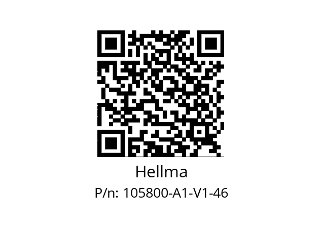   Hellma 105800-A1-V1-46