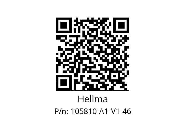   Hellma 105810-A1-V1-46