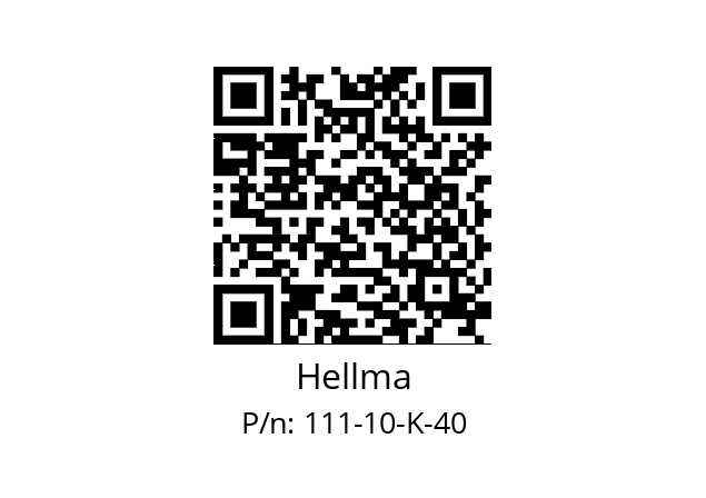   Hellma 111-10-K-40