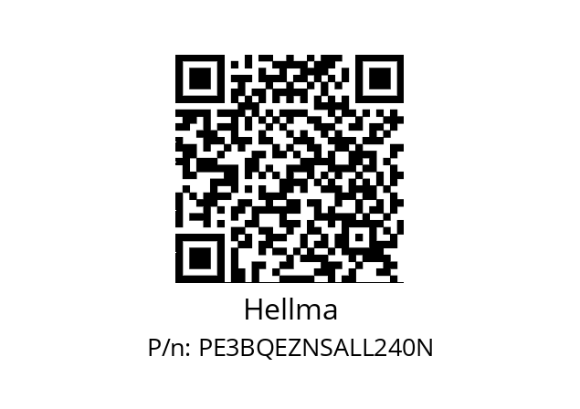   Hellma PE3BQEZNSALL240N