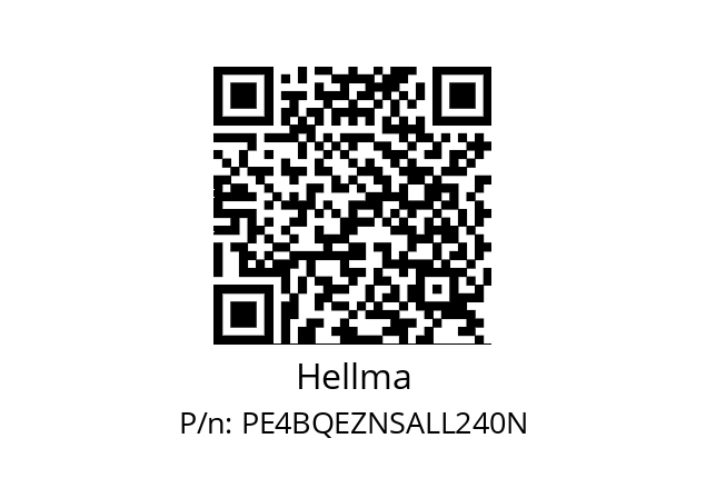   Hellma PE4BQEZNSALL240N