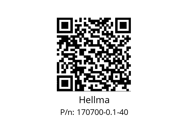   Hellma 170700-0.1-40