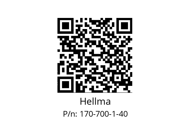   Hellma 170-700-1-40