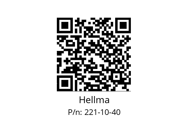   Hellma 221-10-40