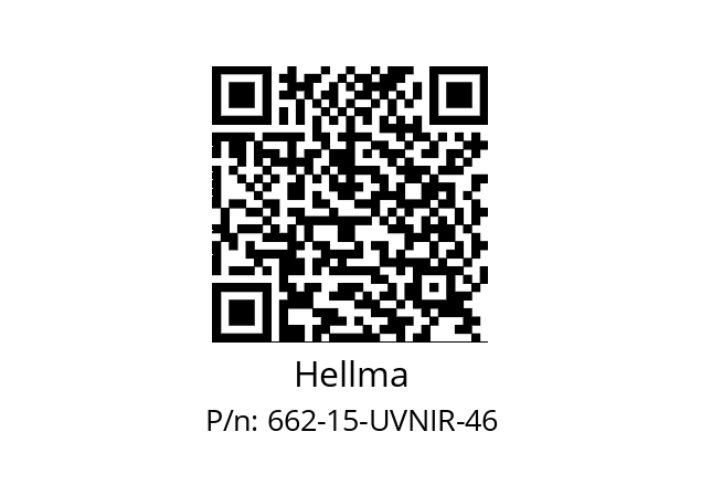   Hellma 662-15-UVNIR-46