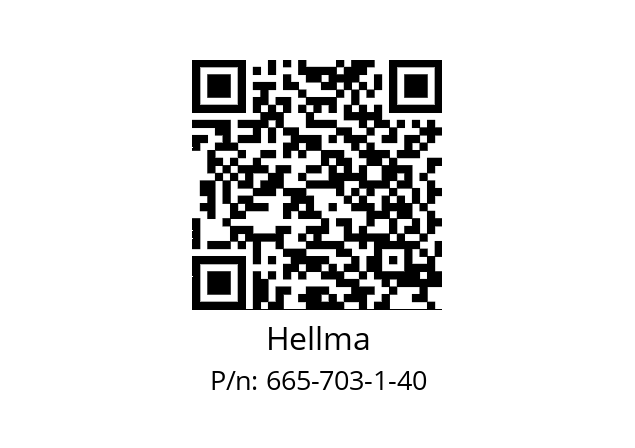   Hellma 665-703-1-40