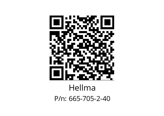   Hellma 665-705-2-40