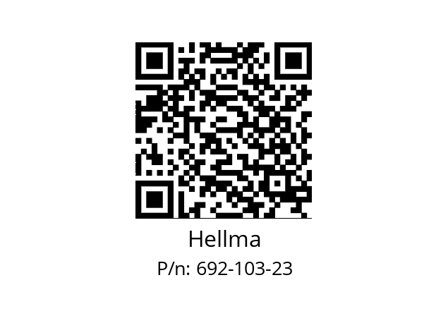   Hellma 692-103-23