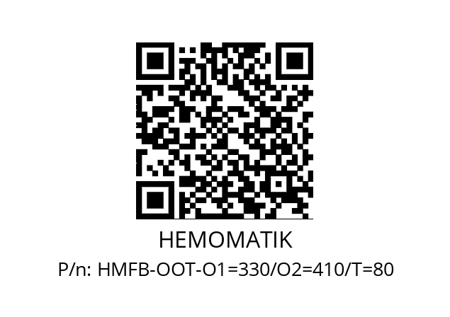   HEMOMATIK HMFB-OOT-O1=330/O2=410/T=80