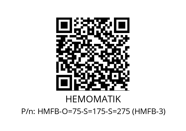   HEMOMATIK HMFB-O=75-S=175-S=275 (HMFB-3)