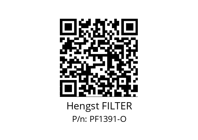   Hengst FILTER PF1391-O