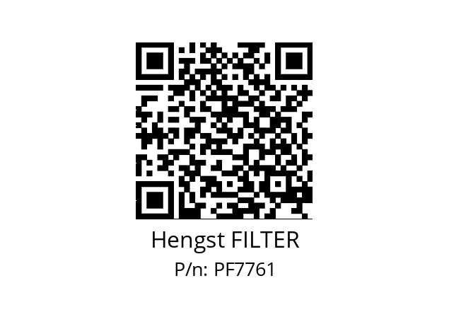   Hengst FILTER PF7761