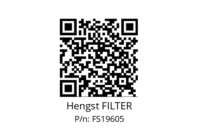   Hengst FILTER FS19605