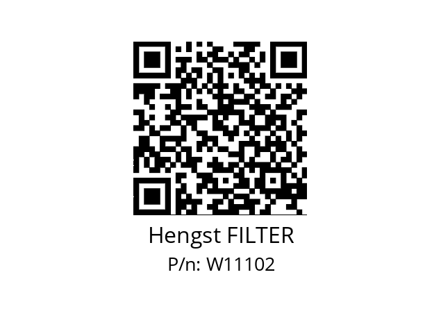   Hengst FILTER W11102