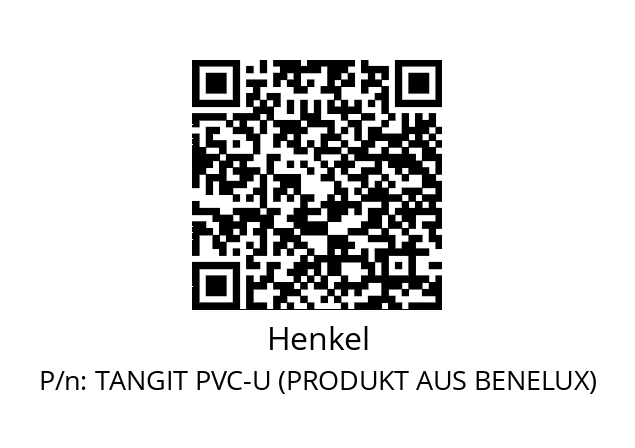   Henkel TANGIT PVC-U (PRODUKT AUS BENELUX)