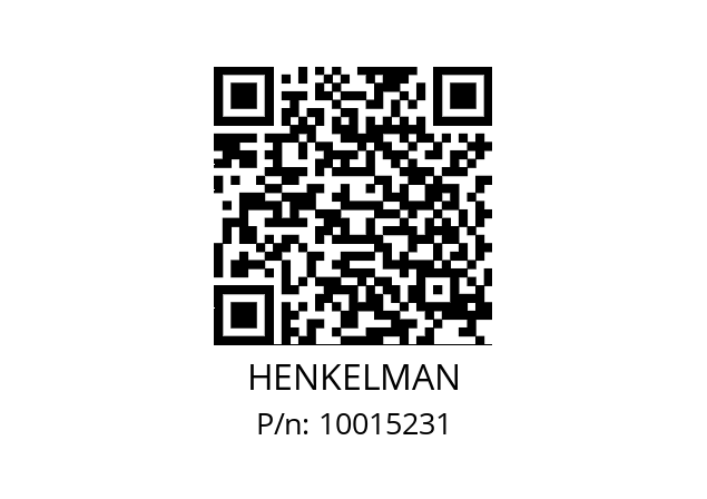   HENKELMAN 10015231