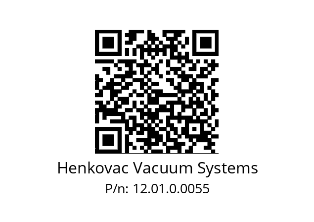   Henkovac Vacuum Systems 12.01.0.0055