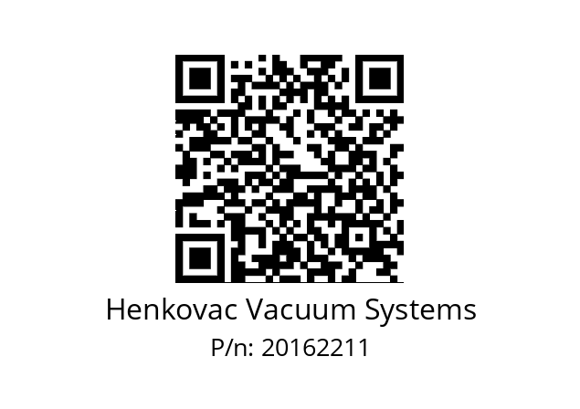   Henkovac Vacuum Systems 20162211