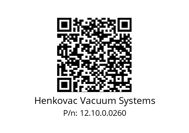   Henkovac Vacuum Systems 12.10.0.0260