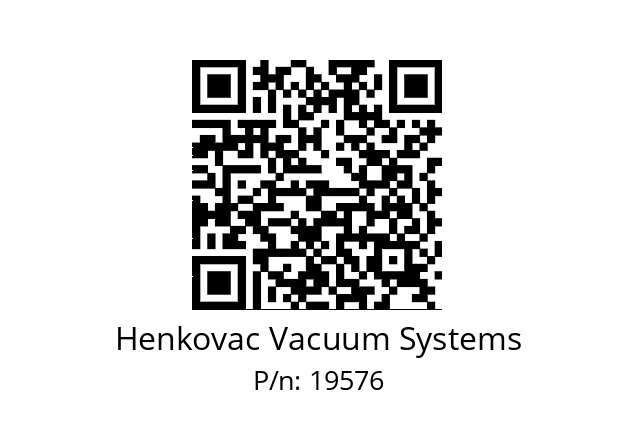   Henkovac Vacuum Systems 19576