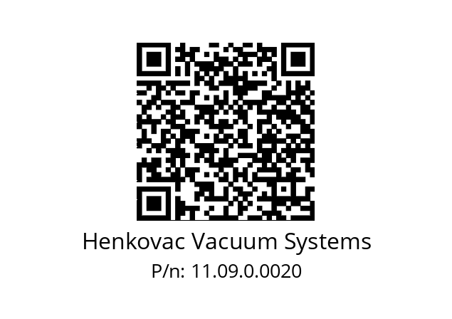   Henkovac Vacuum Systems 11.09.0.0020