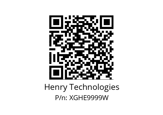   Henry Technologies XGHE9999W