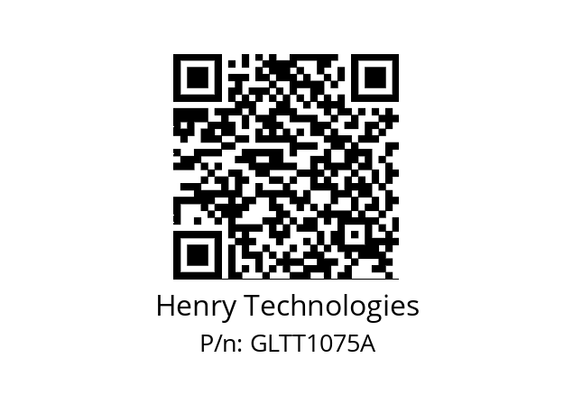   Henry Technologies GLTT1075A