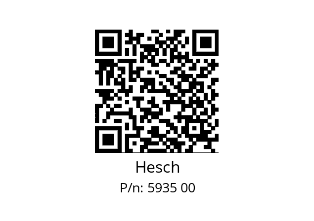   Hesch 5935 00