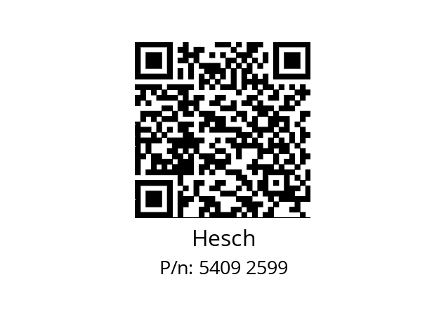   Hesch 5409 2599