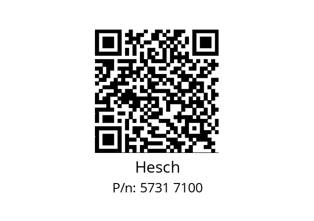  HE 5731  Hesch 5731 7100