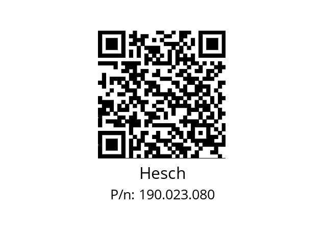   Hesch 190.023.080