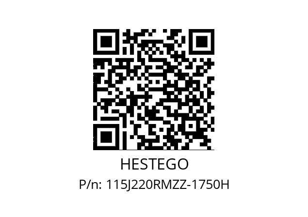   HESTEGO 115J220RМZZ-1750Н