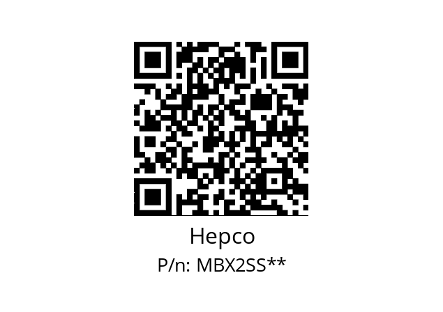   Hepco MBX2SS**