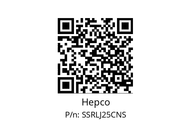   Hepco SSRLJ25CNS