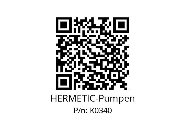   HERMETIC-Pumpen K0340