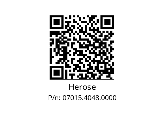   Herose 07015.4048.0000