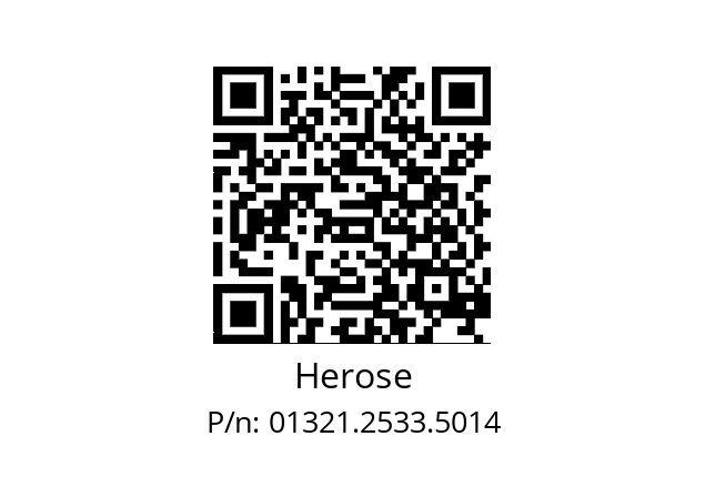   Herose 01321.2533.5014