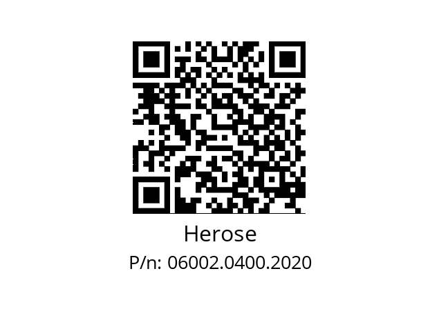   Herose 06002.0400.2020