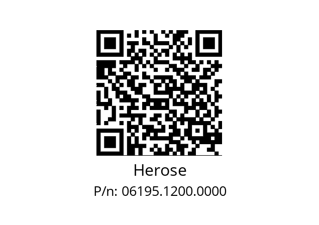   Herose 06195.1200.0000