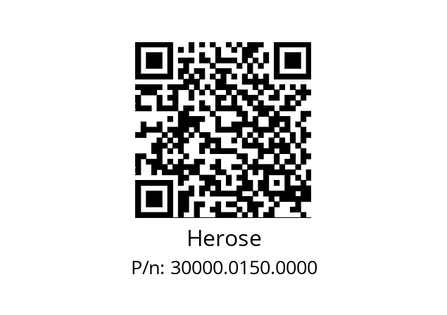   Herose 30000.0150.0000