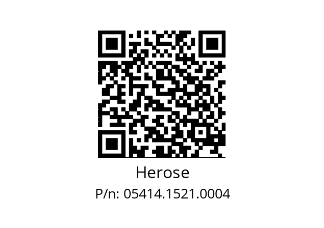   Herose 05414.1521.0004