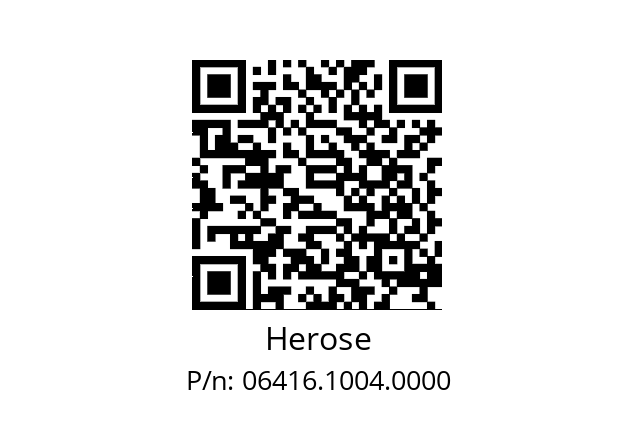   Herose 06416.1004.0000