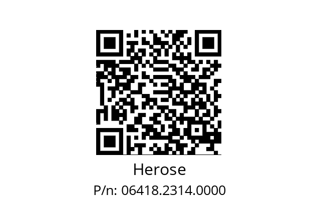   Herose 06418.2314.0000