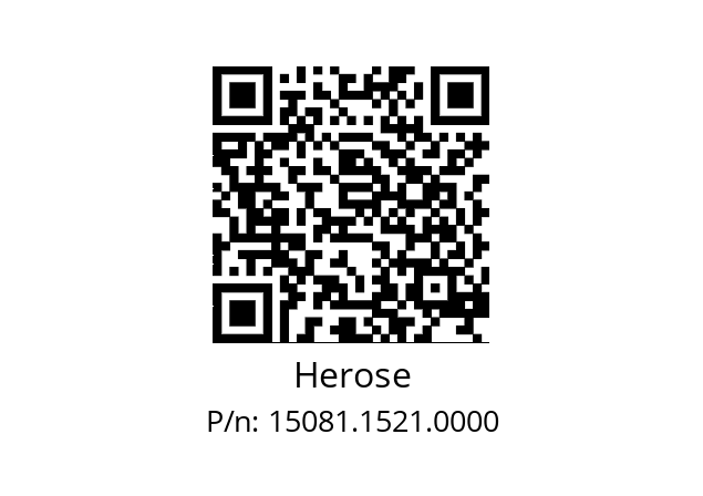   Herose 15081.1521.0000