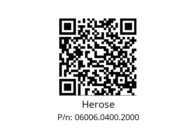   Herose 06006.0400.2000