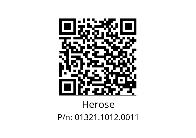   Herose 01321.1012.0011