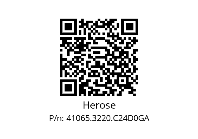   Herose 41065.3220.C24D0GA