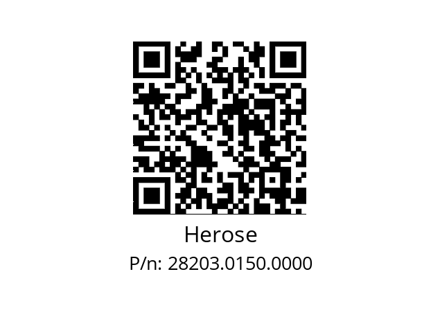   Herose 28203.0150.0000